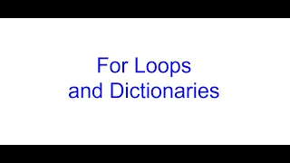 Python For Loops Dictionaries Learn Python From Scratch 5 Kovolff