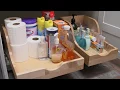 How to install Preassembled Cabinet Rollout Drawers