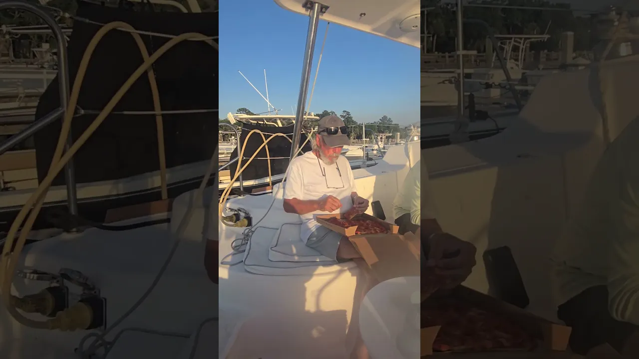 sailing dinner time