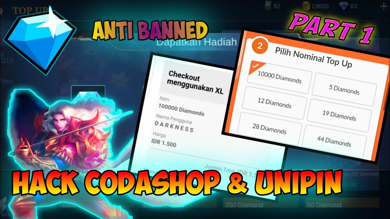 CARA DAPAT VOUCHER UNIPIN & GARENA SHELL SECARA GRATIS!!!