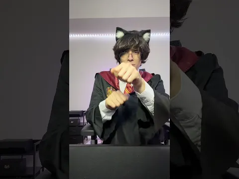 Catboy Harry Potter for Halloween π