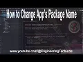 How to Change the Package Name in Android Studio - Step-by-Step Guide