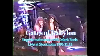 Download 【Rare video collection】Gates of Babylon  ～ Yngwie Inspiration tour with Mark Boals MP3