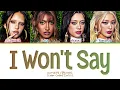 KATSEYE I Won't Say (I'm in Love) (orginal: Susan Egan) Lyrics (Color Coded Lyrics)