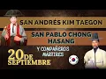Download Lagu SANTO DE HOY SAN ANDRES KIM, PABLO CHONG 20 DE SEPTIEMBRE