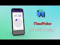 TimePicker in Android studio Material Design 2022