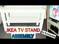 IKEA LACK TV Stand DIY How to assemble 5 minute crafts