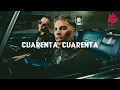 Rauw Alejandro, Baby Rasta - PUNTO 40 (Letra)