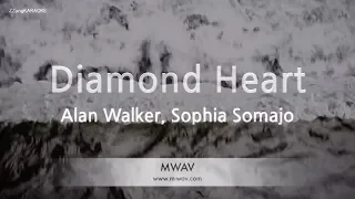 Download Alan Walker, Sophia Somajo-Diamond Heart (Karaoke Version) MP3