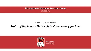 WJUG - Arkadiusz Gasinski