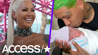 Amber Rose Gives Birth To Baby No 2 - Find Out His Rockin Name
