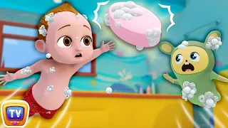 Slippery Soap!  Funny Bath Time Chase | Bestie and Friends | ChuChu TV Funny Kids Cartoon Videos