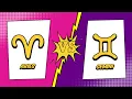 Aries and Gemini Compatibility Passion Meets Intellect
