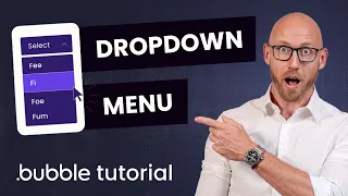 Learn How to Build a Dropdown Menu - Bubble io Tutorial