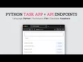 How To Use API Endpoints in Python GUI Apps - Flet Tutorial