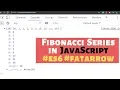 How to Program Fibonacci Series in JavaScript in Hindi