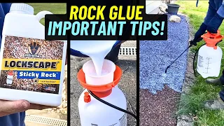 Lockscape Sticky Rock Glue - HOW TO USE with TIPS See the process from start to finish