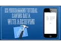 iOS 7 Tutorial 17 - Saving data with Archiving