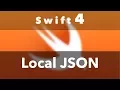 How to parse Local JSON file Swift 4 Xcode 9 0
