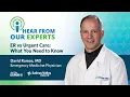 Podcast ER vs Urgent Care