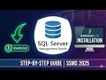 Install SQL Server Express and SSMS 22 in 2 Minutes Easy Step-by-Step 2026