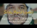 Lirik Sifate Murid Ingkang Bagus || #sifatemurid  #sholawat