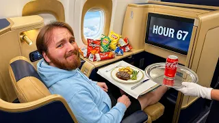 Can I Survive on Airplane Food for 100 Hours?