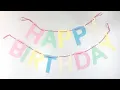 How To Make A Happy Birt ay Banner using Cricut