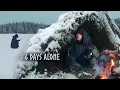 Download Lagu 6 Days Winter Camping: Frozen Lake ICE FISHING (Narrated) Survival Shelter