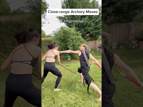 Close-range moves for archers