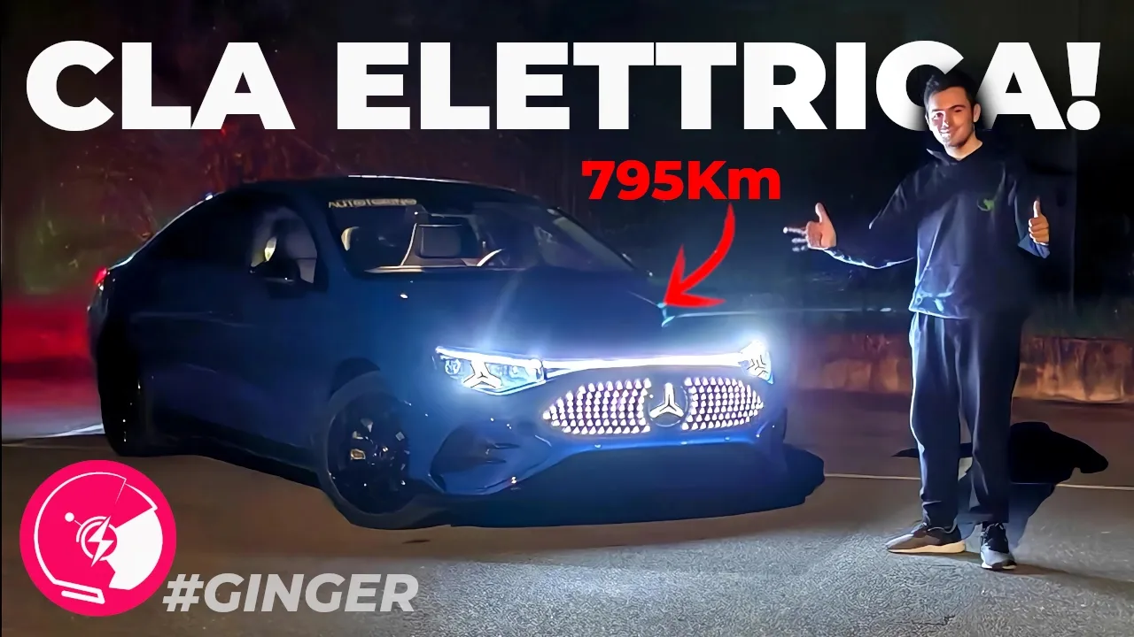 MERCEDES-BENZ CLA 350 4MATIC ELETTRICA — PROVA COMPLETA: 795 KM e Architettura 800V!