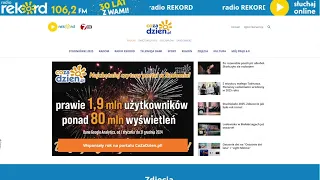Wspanialy rok na portalu CoZaDzien pl