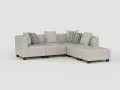 Brockton 5-Piece Modular Sectional with Ottoman