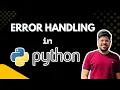 Error Handling in Python