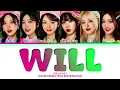 IVE Will (Pokémon OP 3) Lyrics (Color Coded Lyrics)