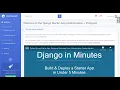 Python Django Starter App - Postgres Bootstrap User Authentication Docker Heroku