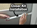 How to Install a Storm Door Closer Andersen Storm Door 400 Series The Fixer Clips