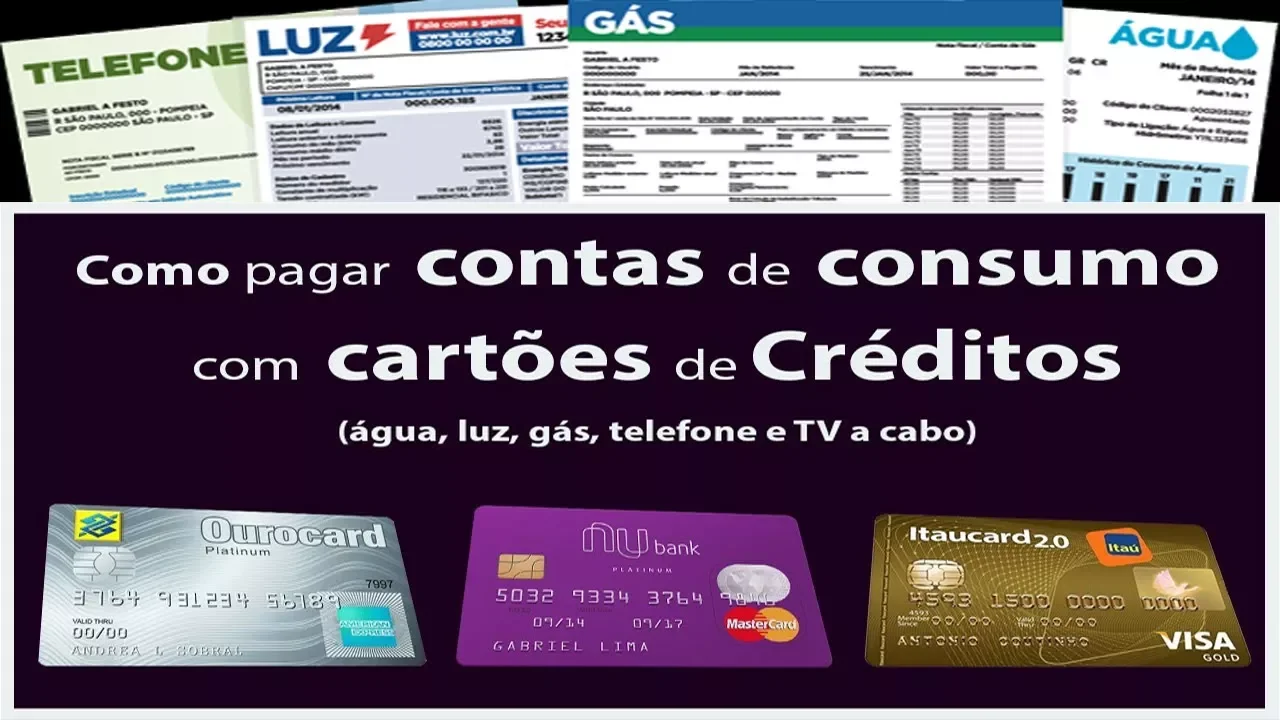COMO PAGAR FATURAS COM CARTÃO DE CRÉDITO