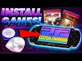 How To Install Your Games Onto A Modded PSP Modded PSPs You