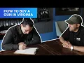 Gun buying in Virginia