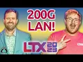 Jake Tivy s OVERKILL 200Gbps Network at LTX2023 Whale LAN