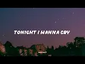 CHASE WRIGHT - Tonight I Wanna Cry ( Music Video Lyrics )
