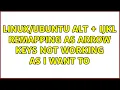 Alt ijkl remapping as arrow keys not working as I want to
