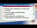 UP Train derailment in Cheyenne