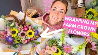 How I Wrap Flower Bouquets in Kraft Paper 2023 Update