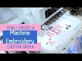 How I Create a Custom Machine Embroidery Order