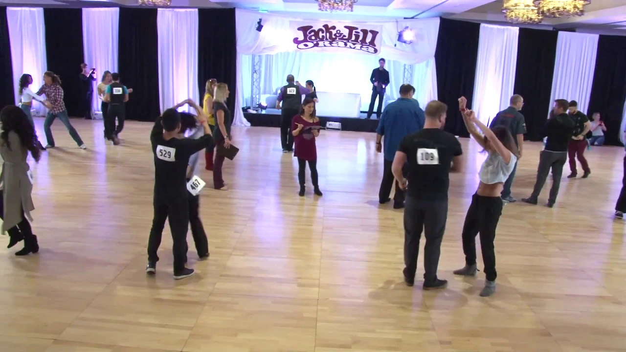 Jack & Jill O'Rama 2018 Novice Finals - Improv West Coast Swing Dance