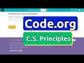 Code org Lesson 5 2 Overflow and Rounding Tutorial and Answer Unit 1 CS Principles