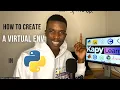 Python create and manage virtual environment pip venv virtualenv