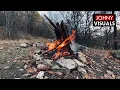 Fire in the Wild Relaxing Ambience , Nature Sound and Sleeping Footage